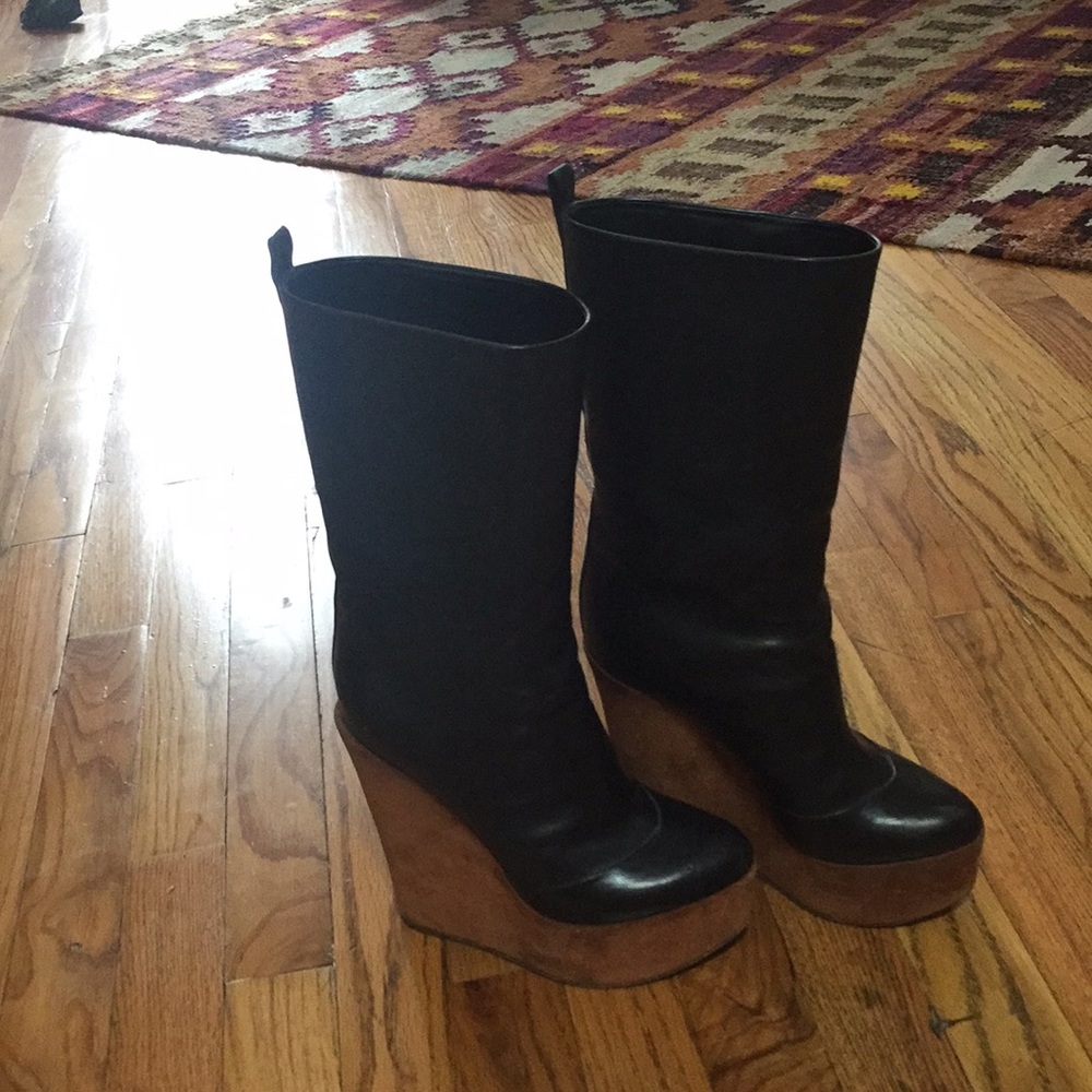 CÉLINE plateau boots